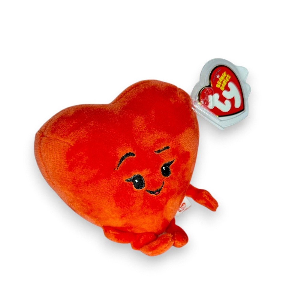 Heart Emoji | Sweet Little Love | Mint Heart Tag TY Beanie Baby